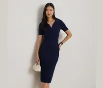 Bleistiftrock in Rippenstrick