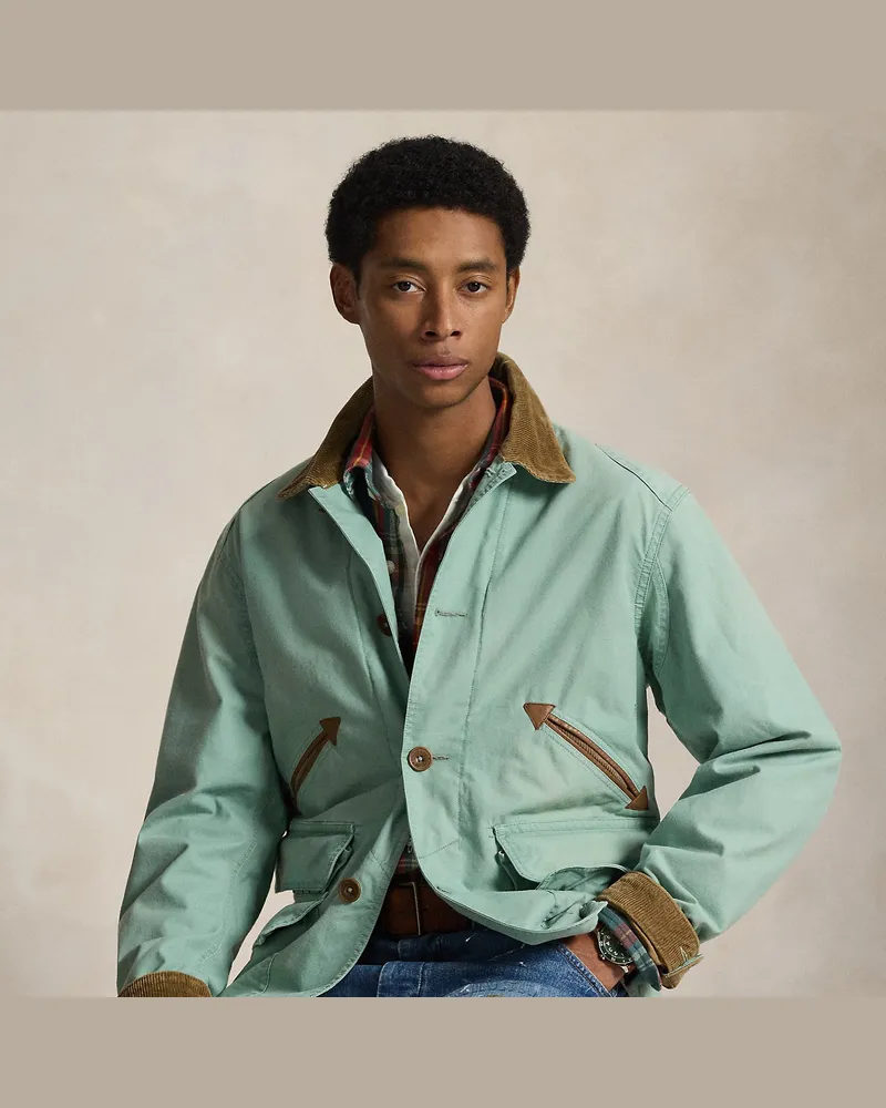 Ralph Lauren Feldjacke aus Segeltuch Green