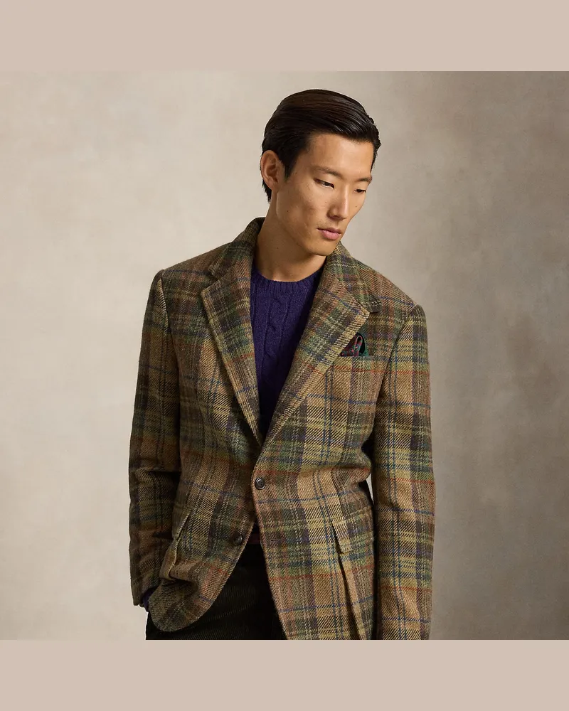 Ralph Lauren Karierte Tweedjacke RL67 Multi