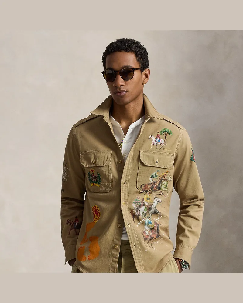Ralph Lauren Classic-Fit Arbeitshemd mit Grafik Multi