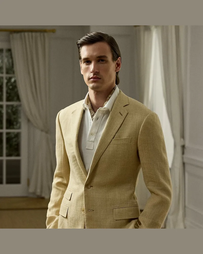 Ralph Lauren Handgeschneiderte Jacke Kent Tan