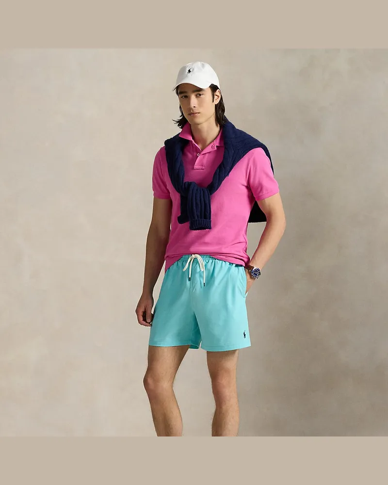 Ralph Lauren Klassische Badeshorts Traveler Blue