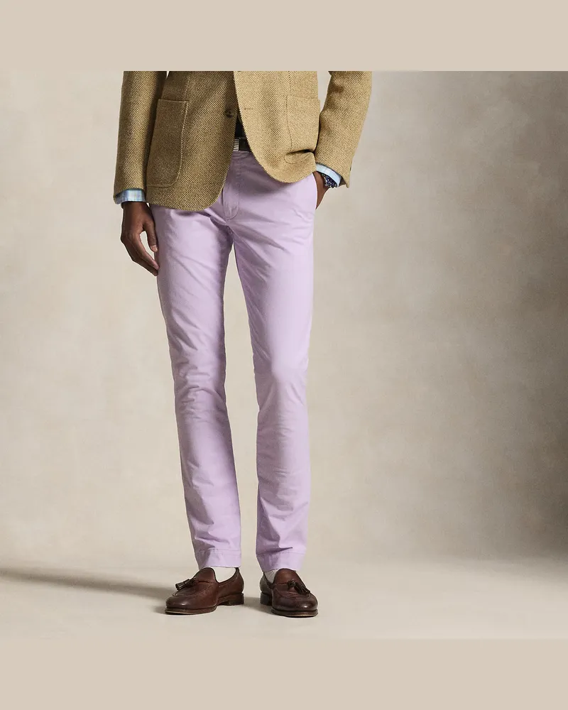 Ralph Lauren Chinohose Greenwich im Stretch-Slim-Fit Purple