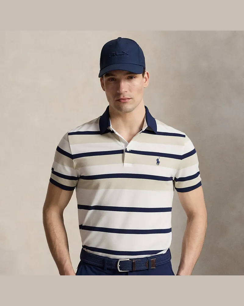 Ralph Lauren Tailored-Fit Performance-Poloshirt Cream