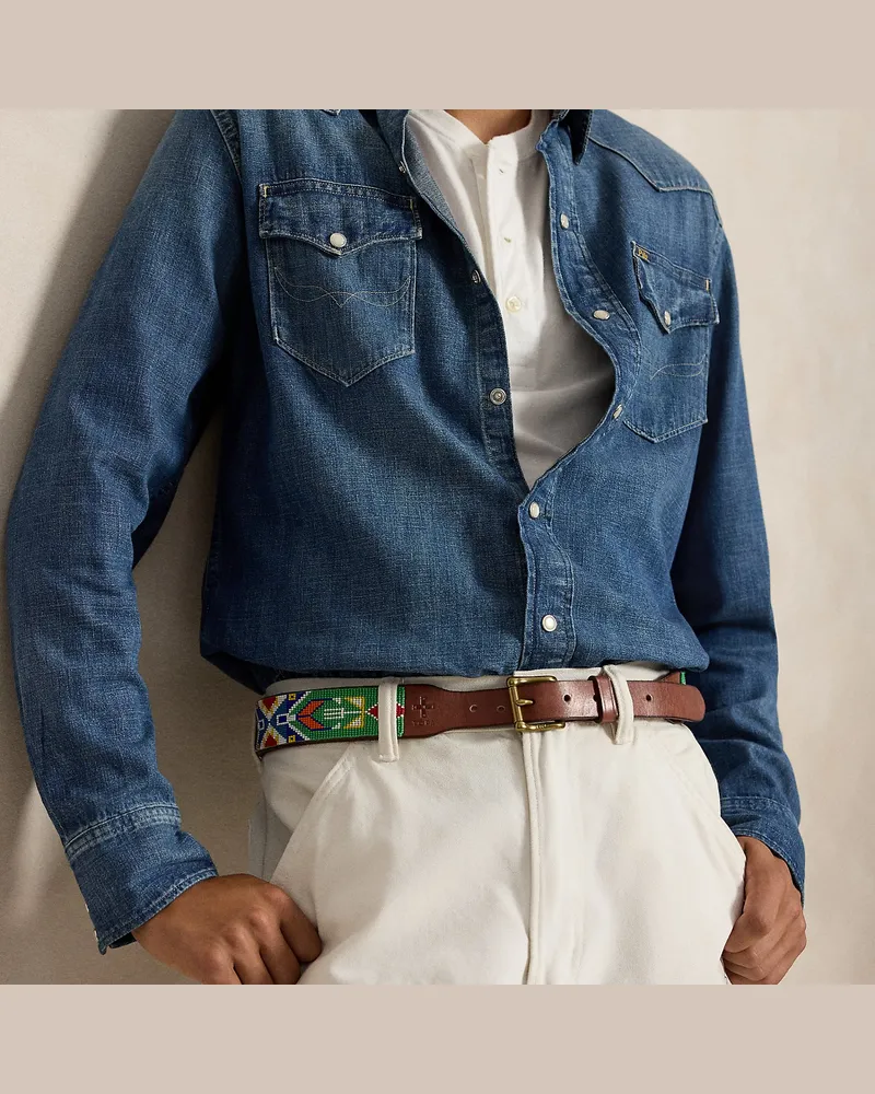 Ralph Lauren Gürtel PRL x TÓPA Earth’s Embrace Multi