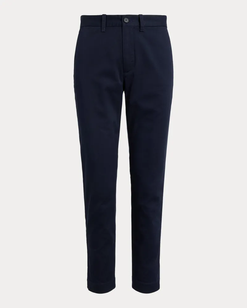 Ralph Lauren Slim-Fit Twill-Chinohose in 3/4-Länge Blue