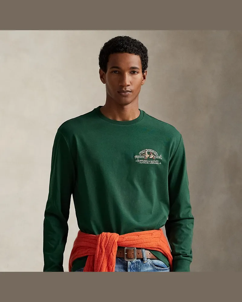 Ralph Lauren Classic-Fit T-Shirt Polo Sportsman Green