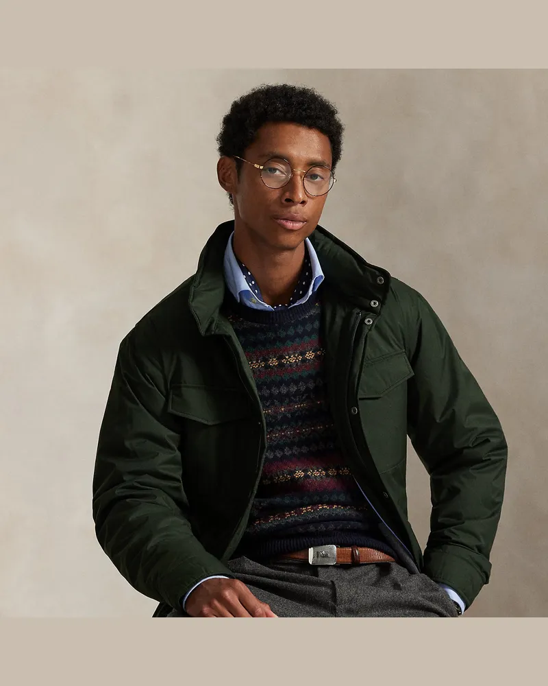 Ralph Lauren Gabardine-Feldjacke Abottson Green