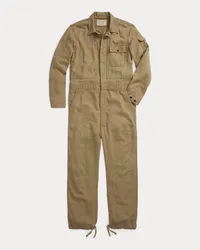 Ralph Lauren Overall aus Fischgrattwill Tan