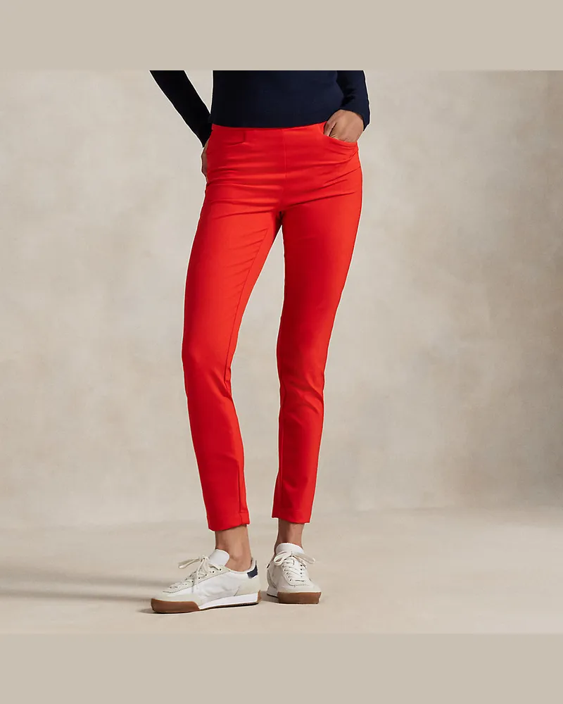 Ralph Lauren Hose aus Stretch-Twill Red