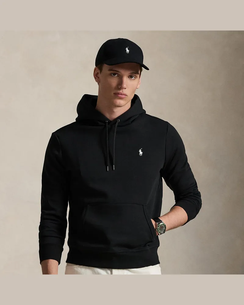 Ralph Lauren Doppellagiger Kapuzenpullover Black