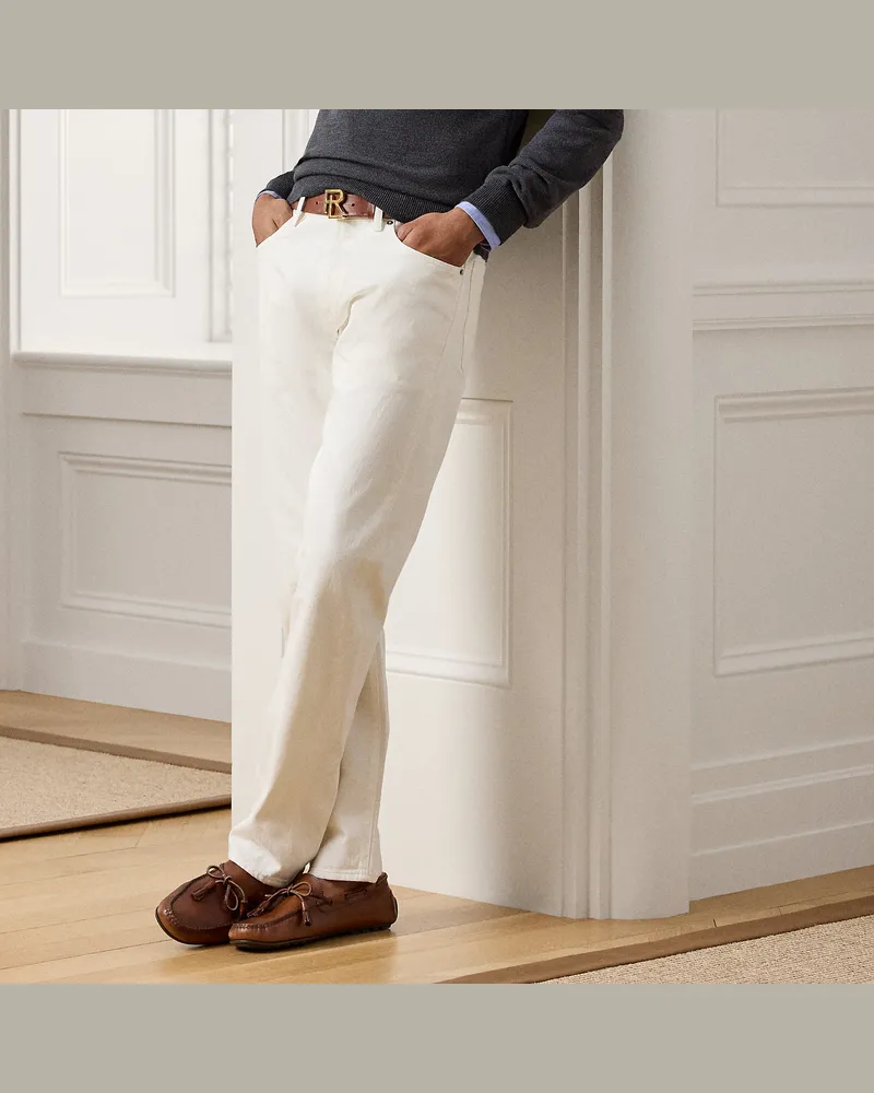 Ralph Lauren Slim-Fit Stretchjeans White