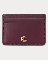 Ralph Lauren Kartenetui aus Leder Red