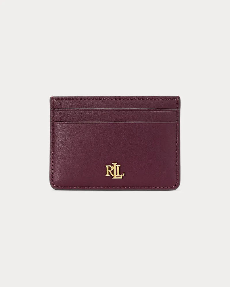 Ralph Lauren Kartenetui aus Leder Red