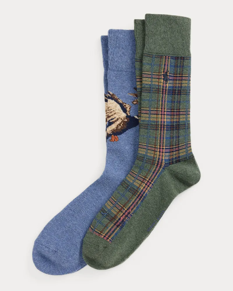 Ralph Lauren 2er-Pack Anzugsocken Multi