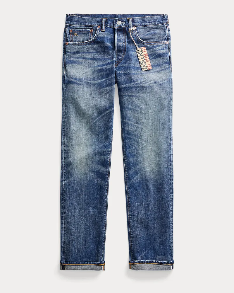 Ralph Lauren Slim-Fit-Jeans mit Hillsview-Waschung Blue