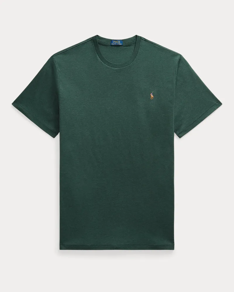 Ralph Lauren Große Größen - Rundhals-T-Shirt aus weicher Baumwolle Green