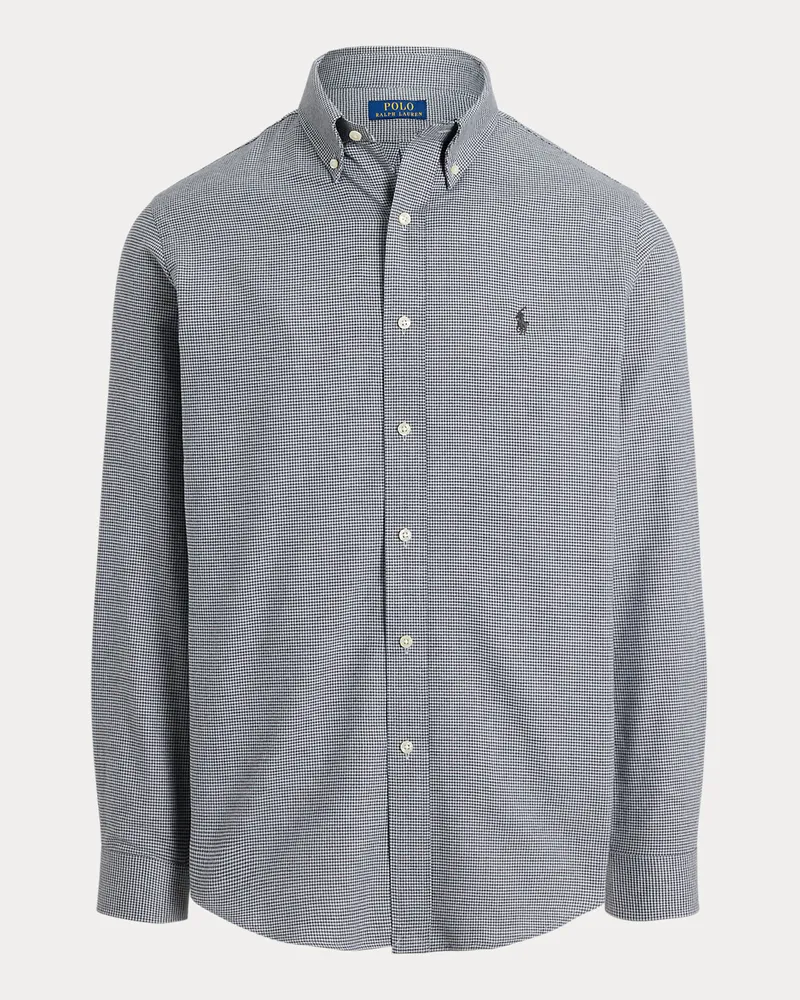 Ralph Lauren Custom-Fit Performance-Hemd aus Twill Grey