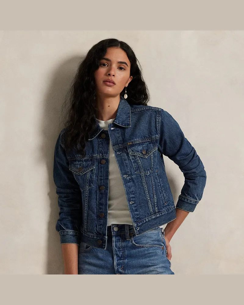Ralph Lauren Denim-Truckerjacke Blue