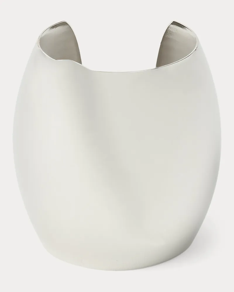 Ralph Lauren Silberfarbene geformte Armspange Grey