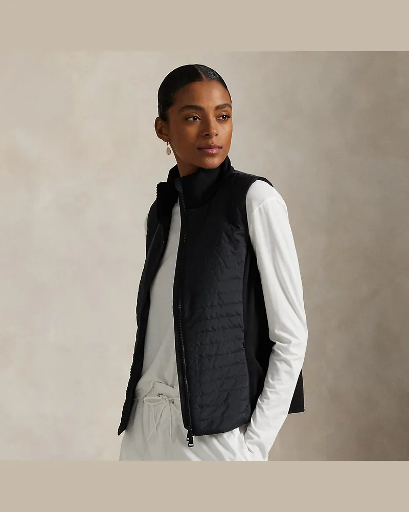 Ralph Lauren Hybrid-Steppweste Black