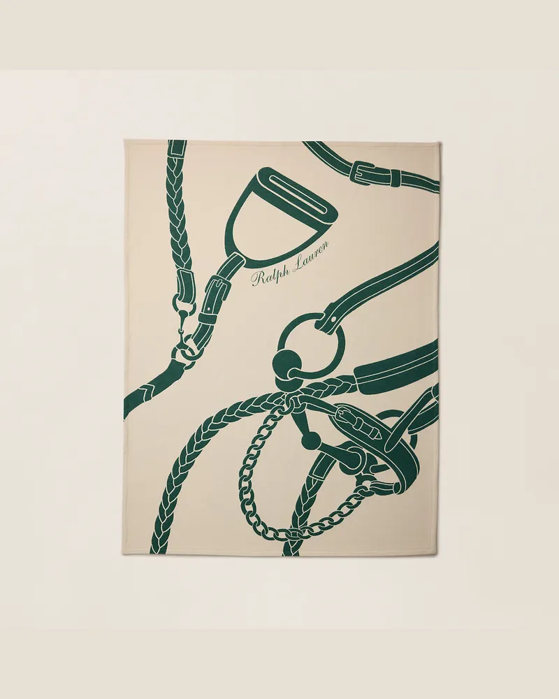 Ralph Lauren Home Tagesdecke Equestrian Stadium Green