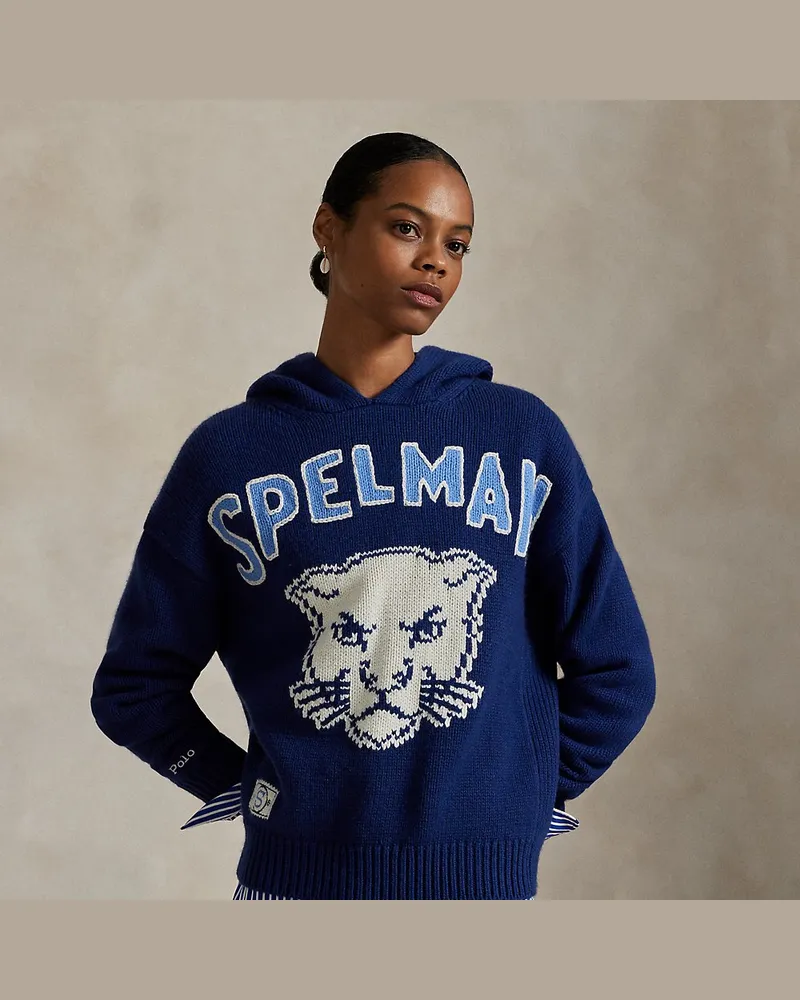 Ralph Lauren Der Kapuzenpullover Spelman College Blue