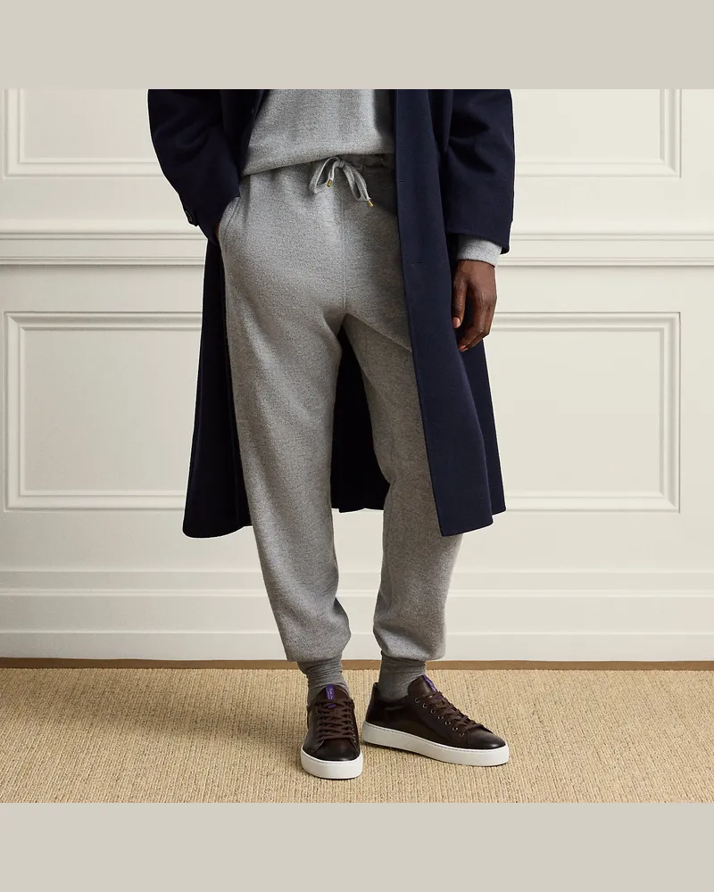 Ralph Lauren Jogginghose aus Wolle und Kaschmir Grey