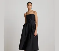 Faille-Cocktailkleid mit Gürtel