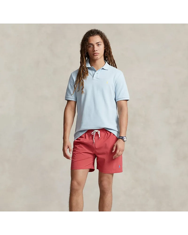 Ralph Lauren Klassische Badeshorts Traveler Red