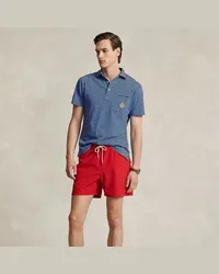 Ralph Lauren Klassische Badeshorts Traveler Red