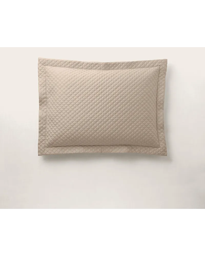 Ralph Lauren Home Dekokissenbezug mit Argyle-Muster Natural