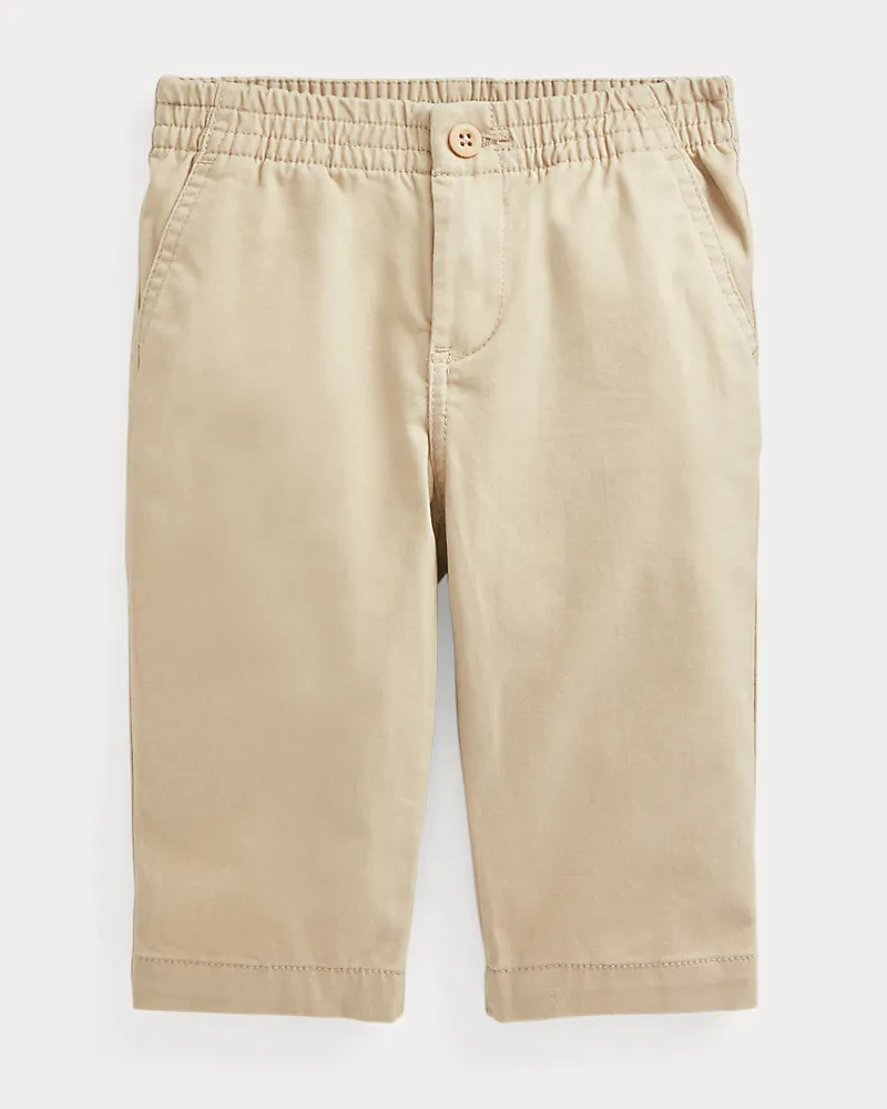 Ralph Lauren Abriebfeste Twillhose Polo Prepster Tan