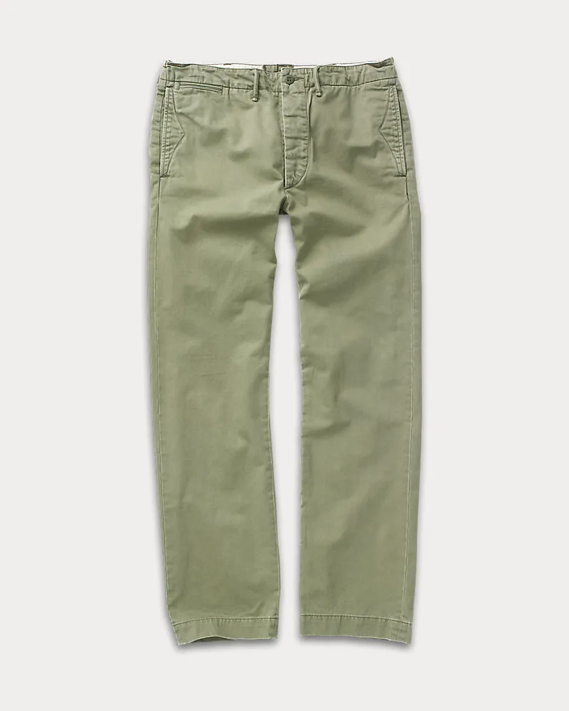 Ralph Lauren Offiziershose aus Chino Green