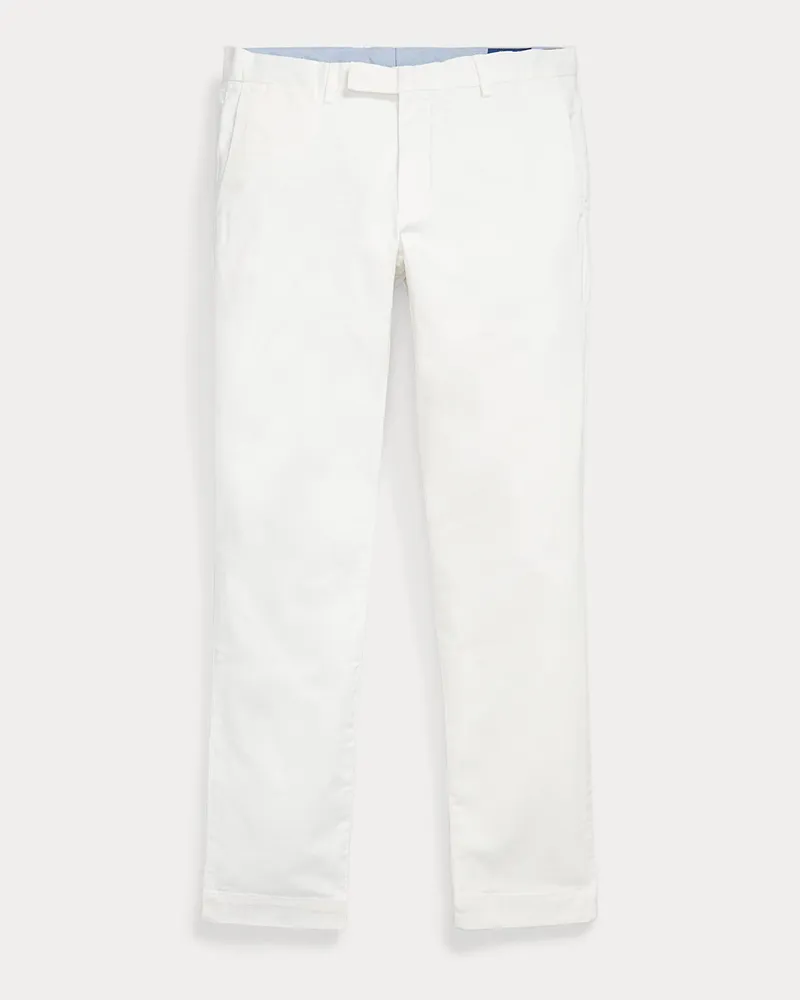 Ralph Lauren Chinohose Greenwich im Slim-Fit White