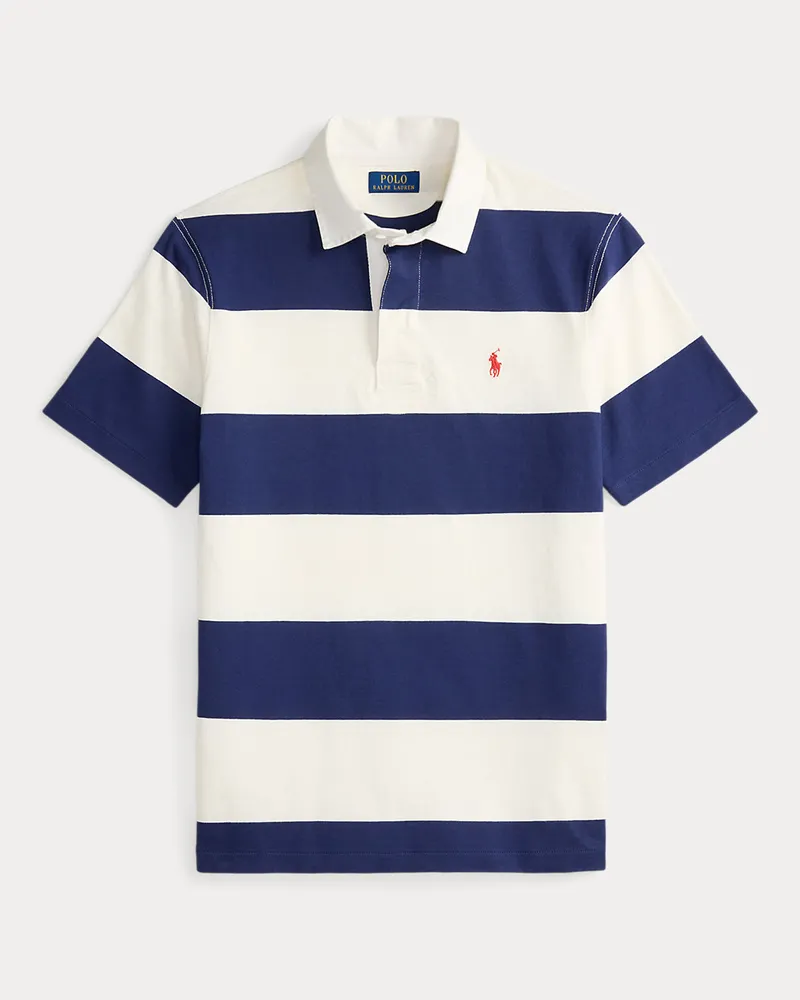 Ralph Lauren Kurzärmliges Classic-Fit Rugbyhemd Blue
