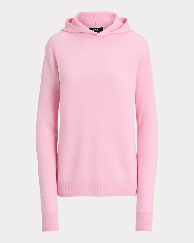 Ralph Lauren Kapuzenpullover aus waschbarem Kaschmir Pink
