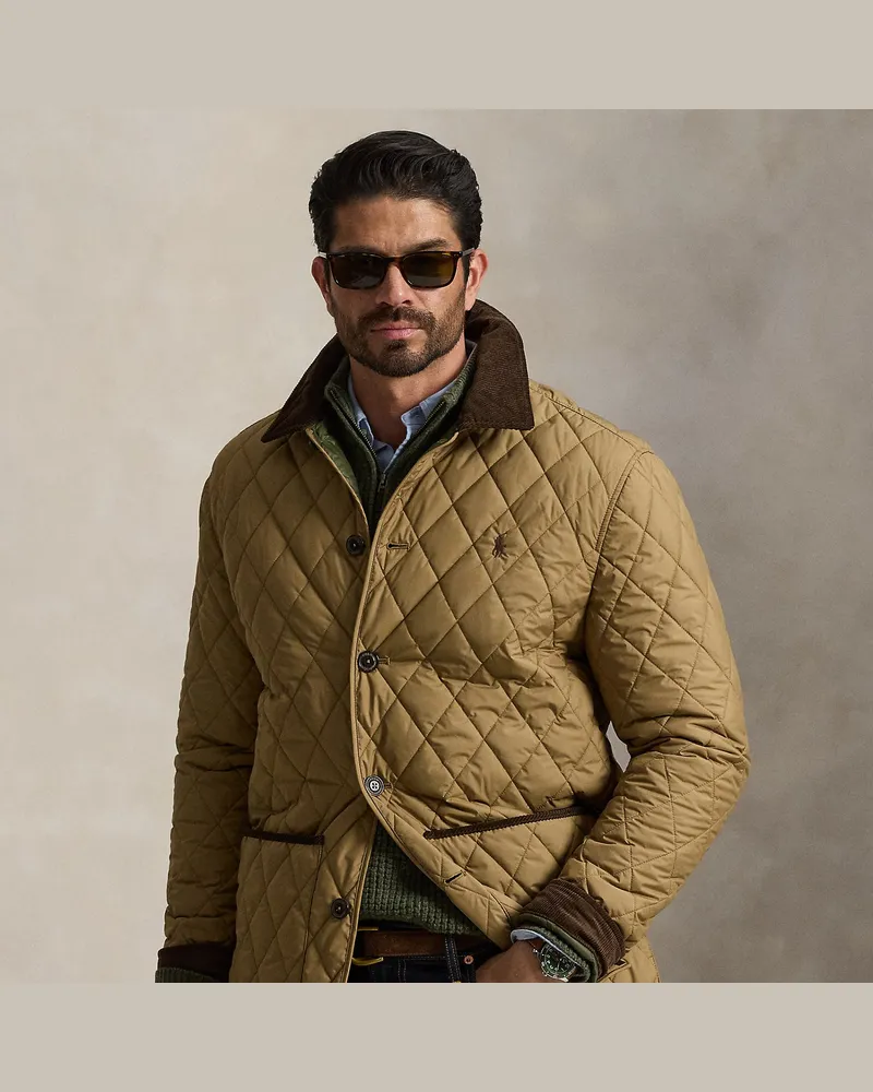 Ralph Lauren Große Größen - Steppmantel Beaton Brown