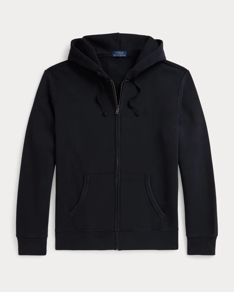 Ralph Lauren Konfektioniert gefärbte Kapuzenjacke Black