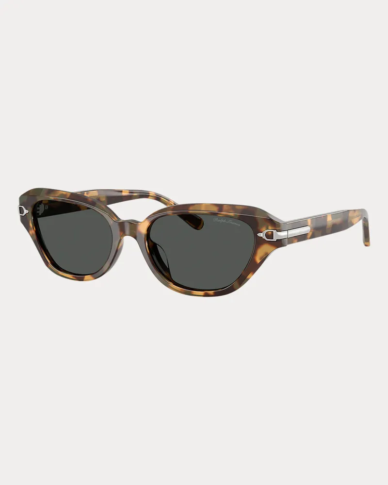 Ralph Lauren Cat-Eye-Sonnenbrille Stirrup Green