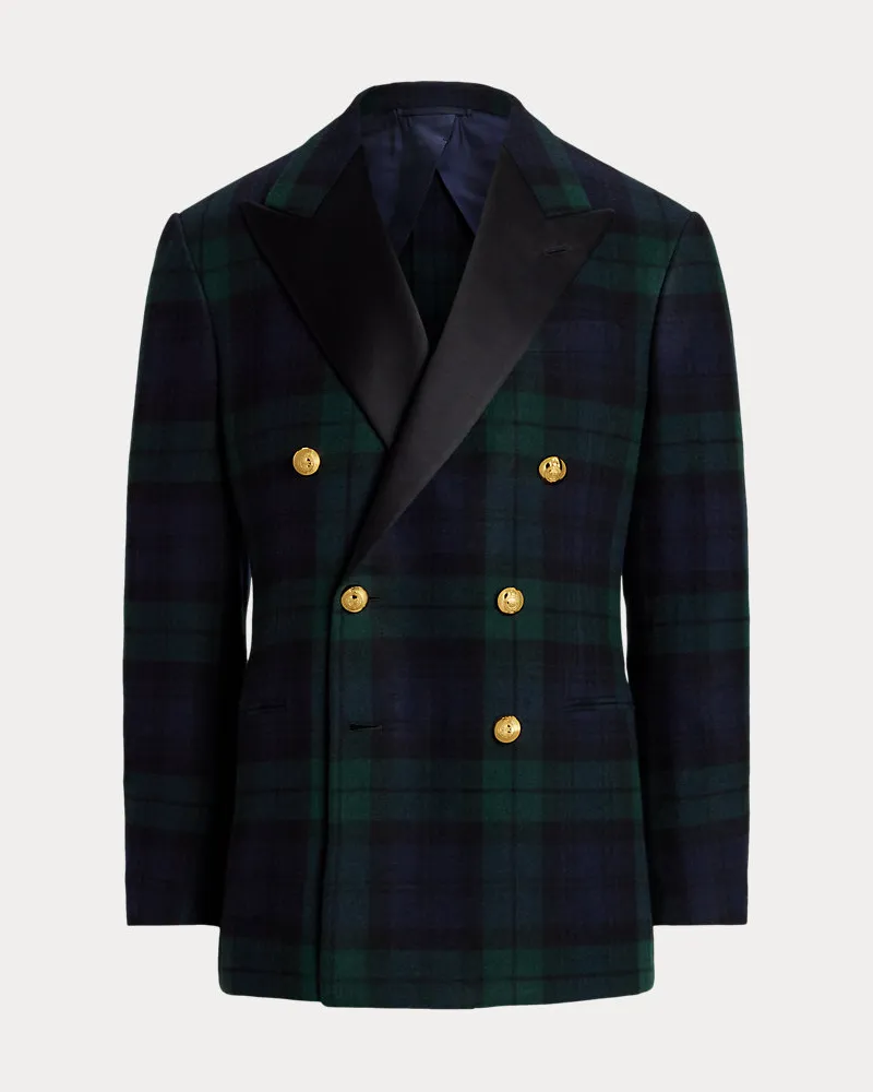 Ralph Lauren Handgefertigte Smokingjacke Kent Black