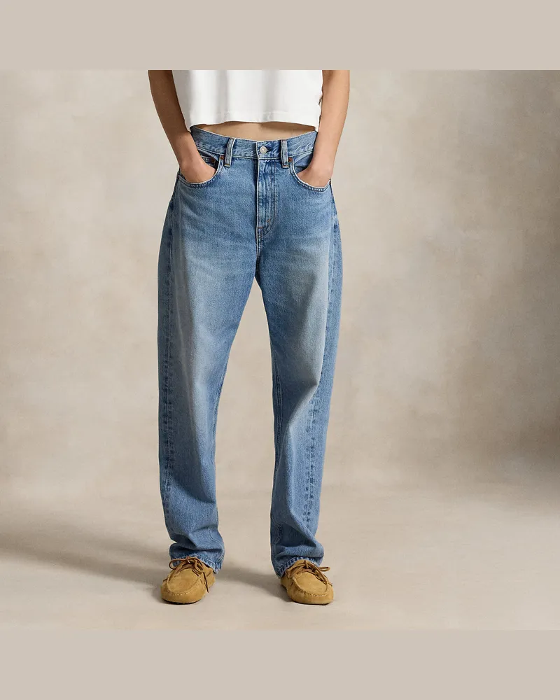 Ralph Lauren Straight-Tapered-Fit Jeans Blue