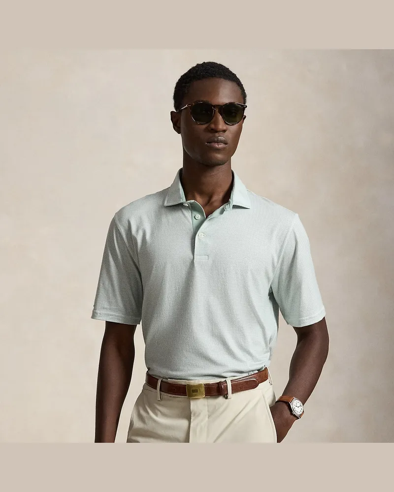 Ralph Lauren Tailored-Fit Performance-Poloshirt Green