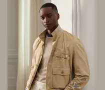 Bemalte Wildlederjacke Hayworth