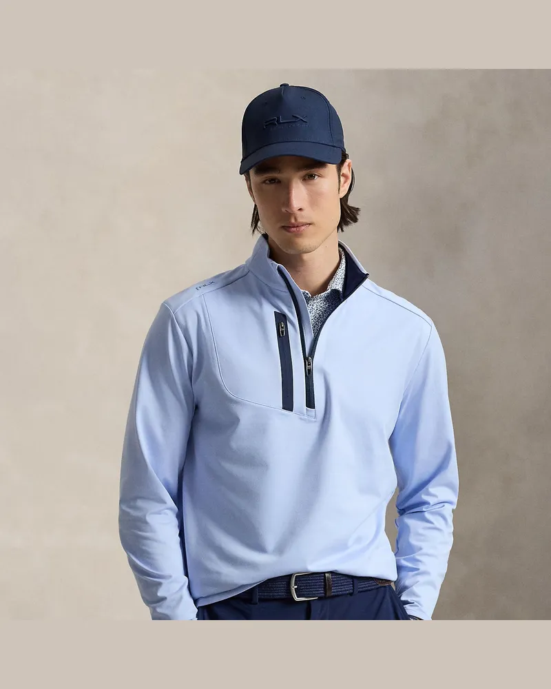 Ralph Lauren Pullover aus Stretchjersey Blue