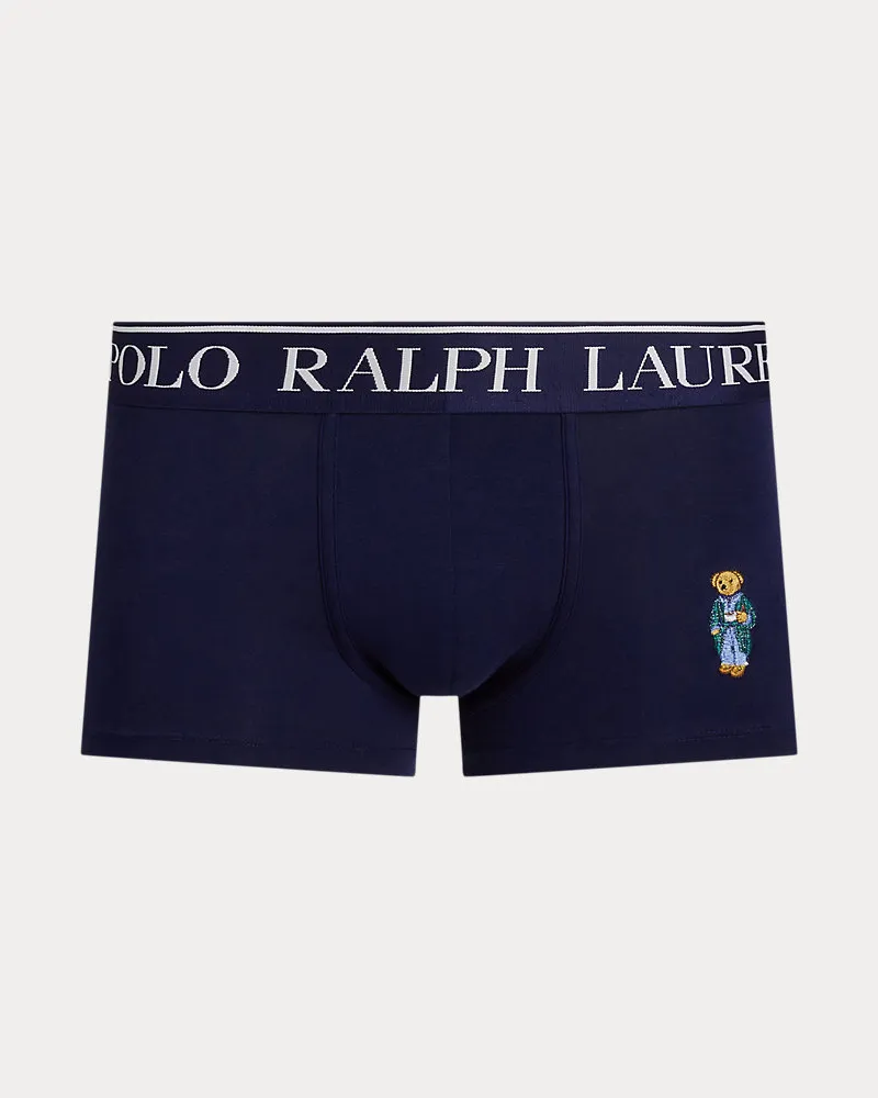 Ralph Lauren Boxer Briefs aus Baumwollstretch Blue