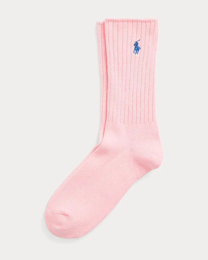 Ralph Lauren Crew-Socken aus Baumwollmischung Pink
