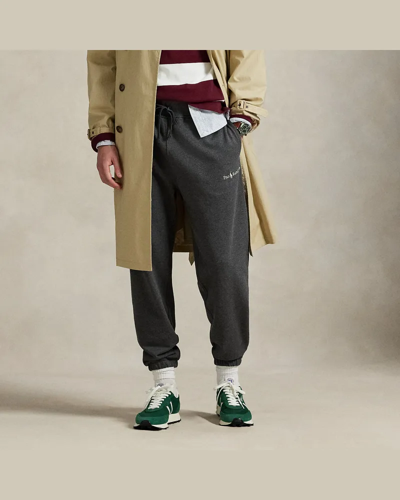Ralph Lauren Relaxed-Fit Fleece-Jogginghose mit Logo Grey