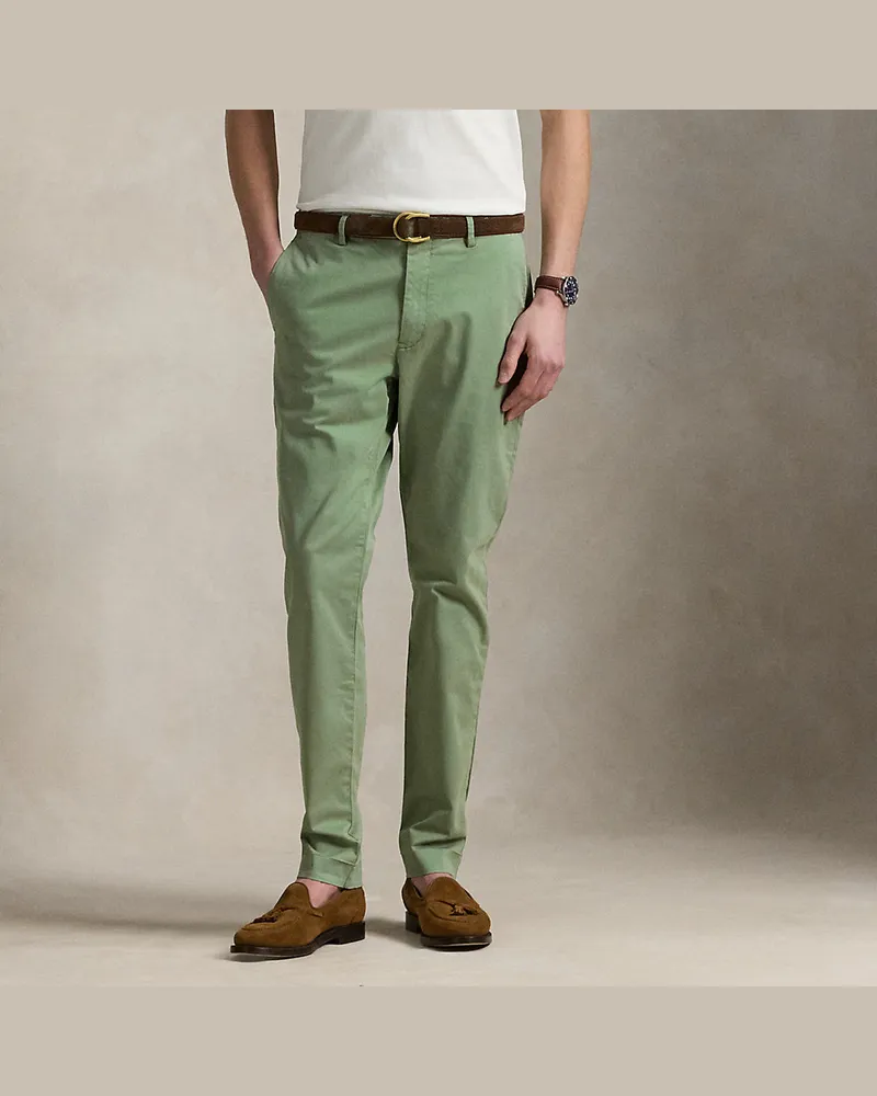 Ralph Lauren Slim-Fit Atlashose Jarrett mit Stretch Cream