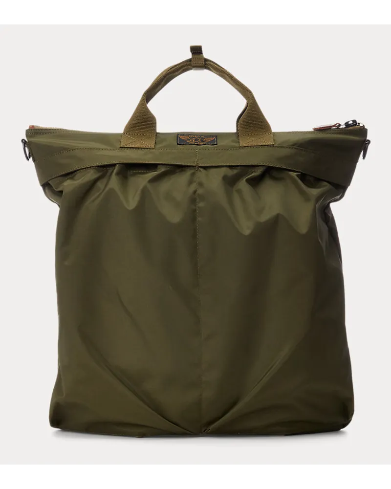 Ralph Lauren Utility-Tasche aus Nylon-Segeltuch Green